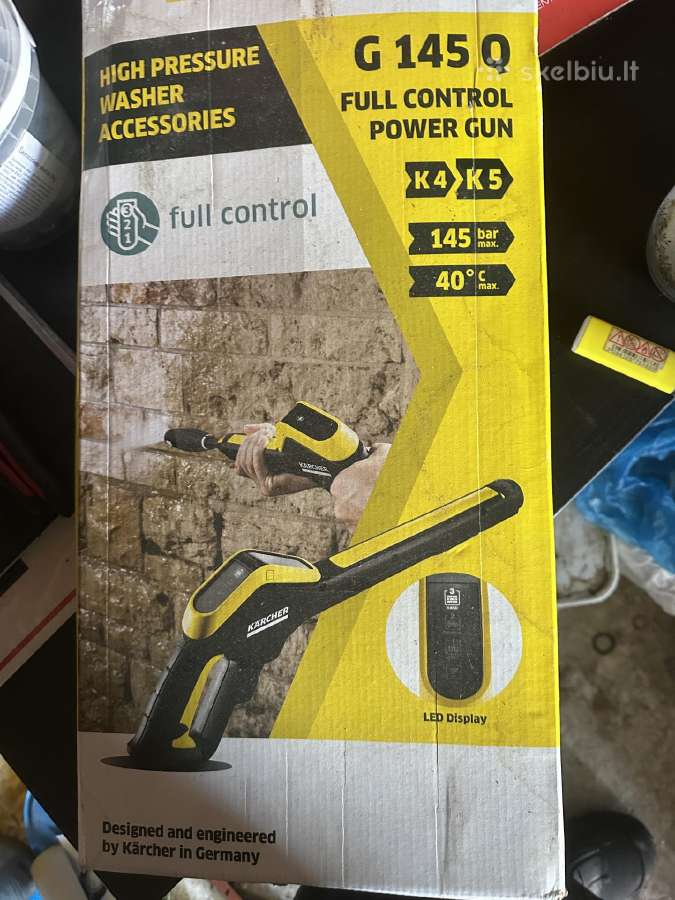 Galingas 145bar Kaecher purskimo pistoletas G145q - nuotraukos Nr. 4