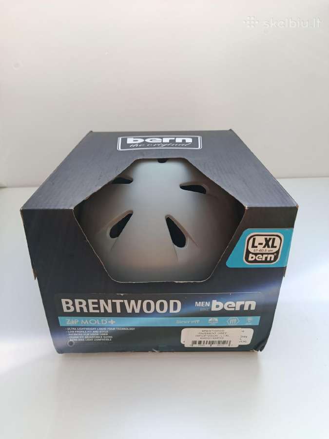Bern Brentwood šalmas, naujas (L -XL / 57-60.5 cm) - nuotraukos Nr. 11