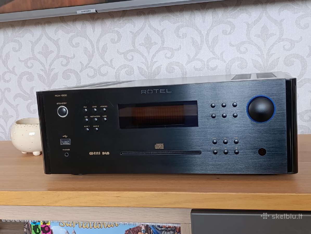 Rotel Rcx 1500 CD Network grotuvas - nuotraukos Nr. 2