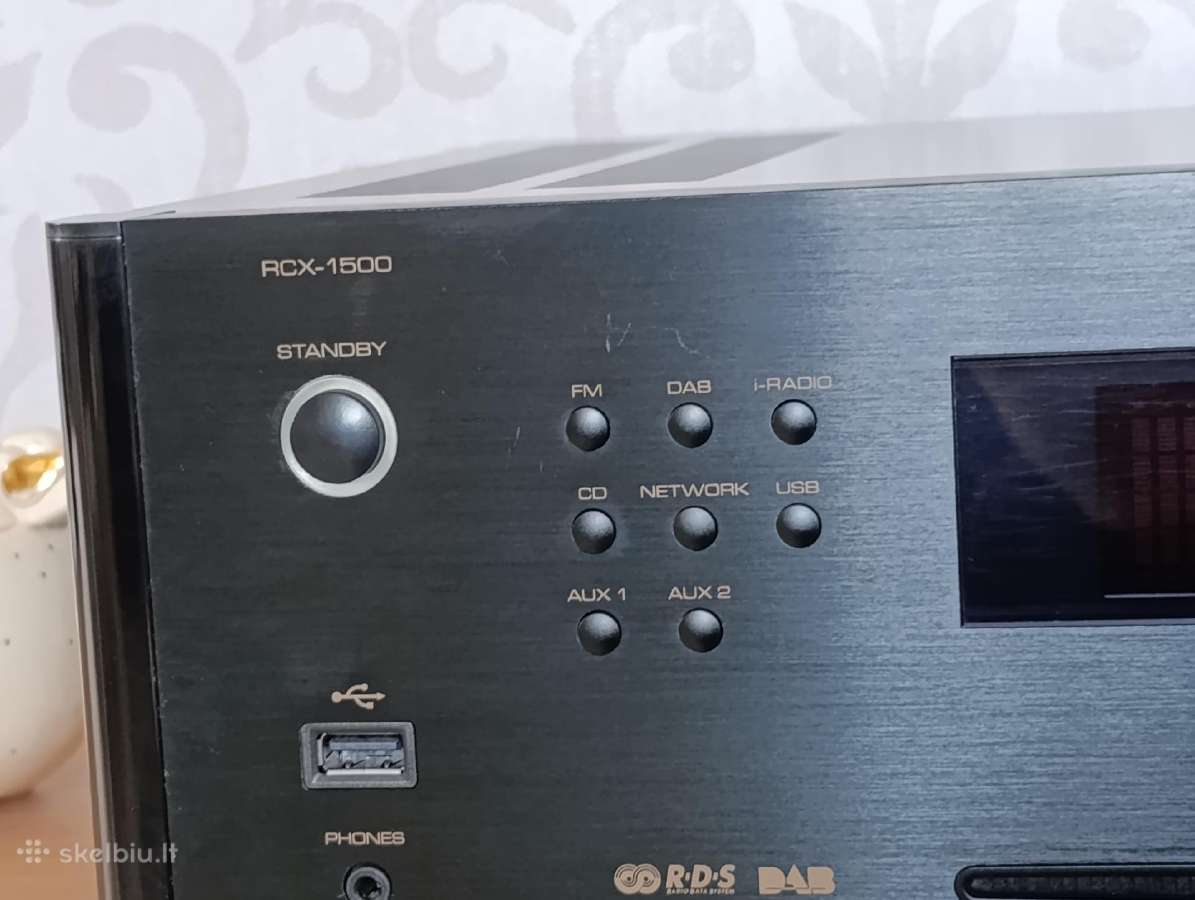 Rotel Rcx 1500 CD Network grotuvas - nuotraukos Nr. 4