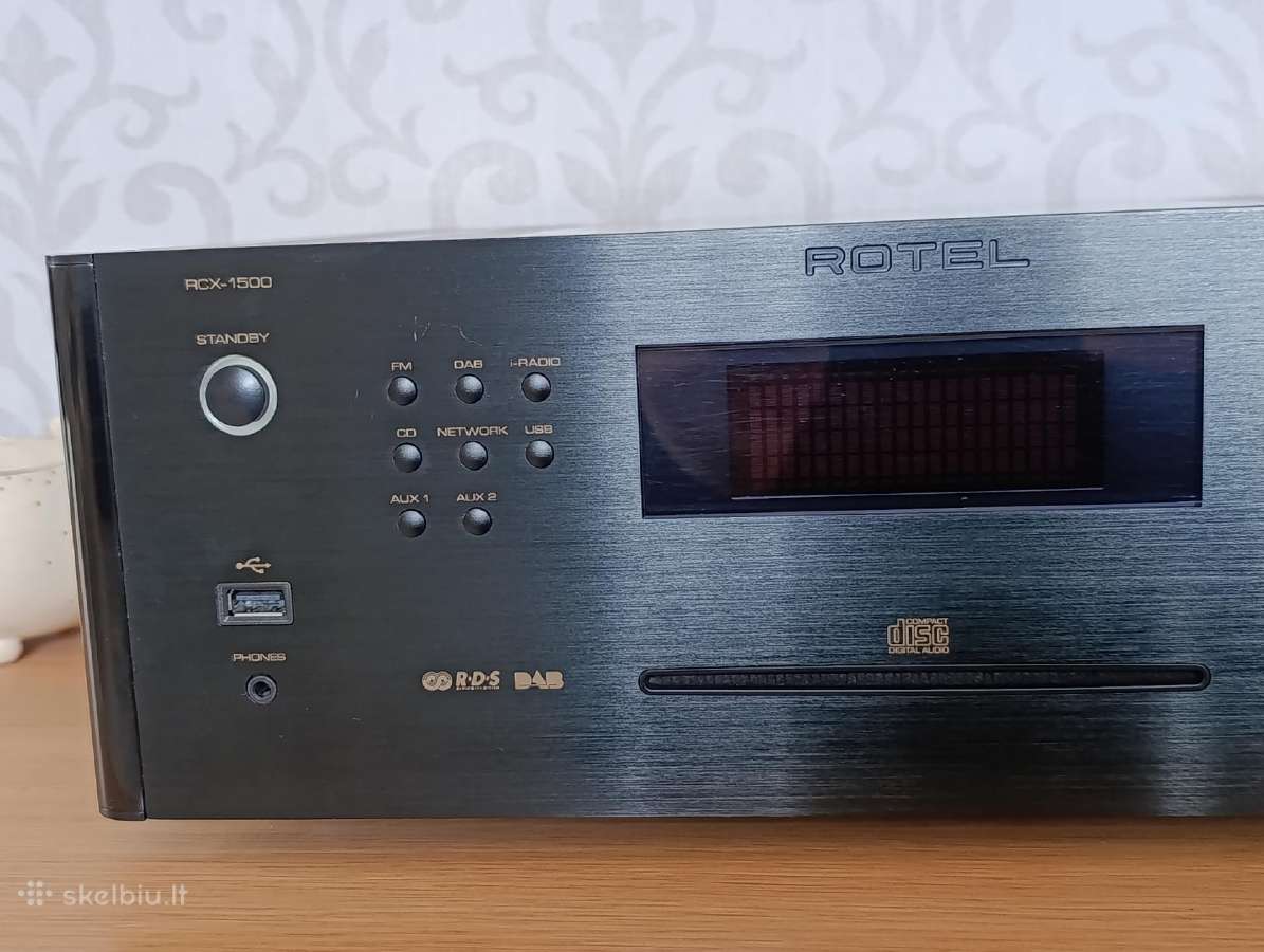 Rotel Rcx 1500 CD Network grotuvas - nuotraukos Nr. 5