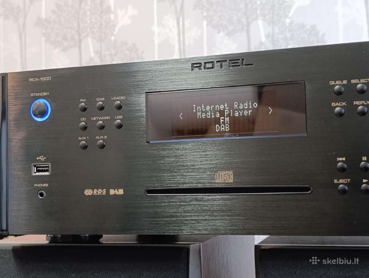 Rotel Rcx 1500 CD Network grotuvas - nuotraukos Nr. 15