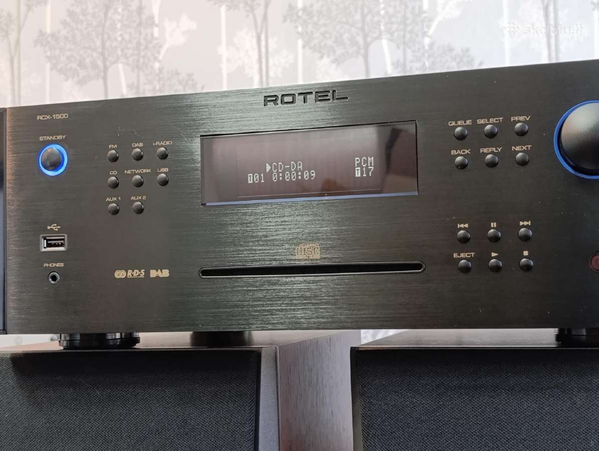 Rotel Rcx 1500 CD Network grotuvas - nuotraukos Nr. 16