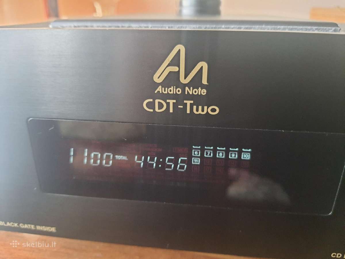 Audio Note Cdt Two -1+ dac + An Vx 27 laidas