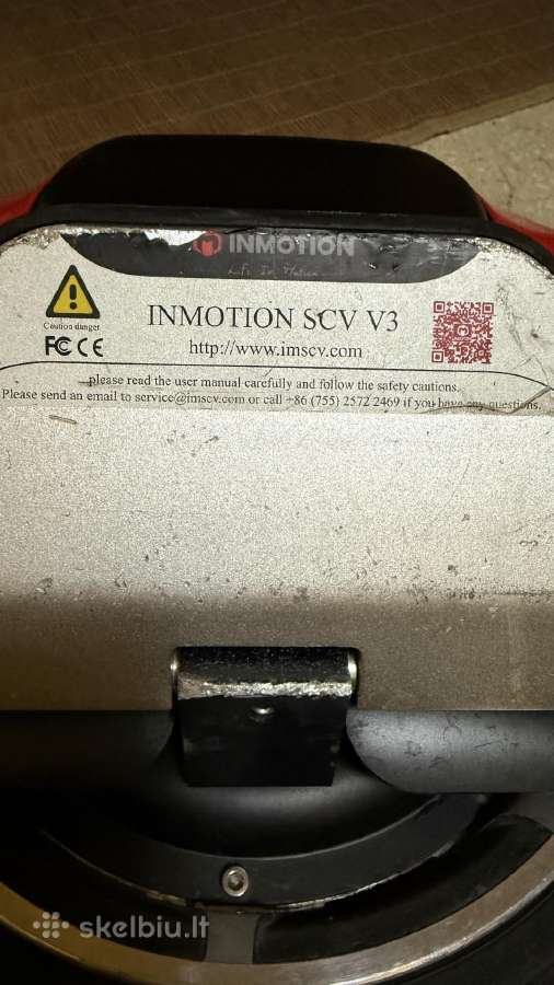 Elektrinis vienratis Inmotion Scv V3 - nuotraukos Nr. 17