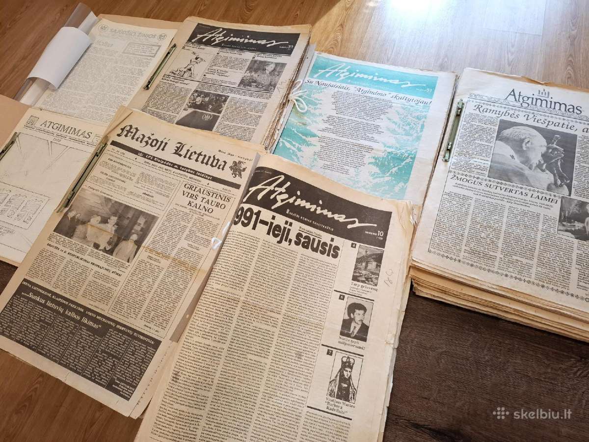 Lietuvos sąjūdžio laikraščiai savaitraščiai 1989m - nuotraukos Nr. 2