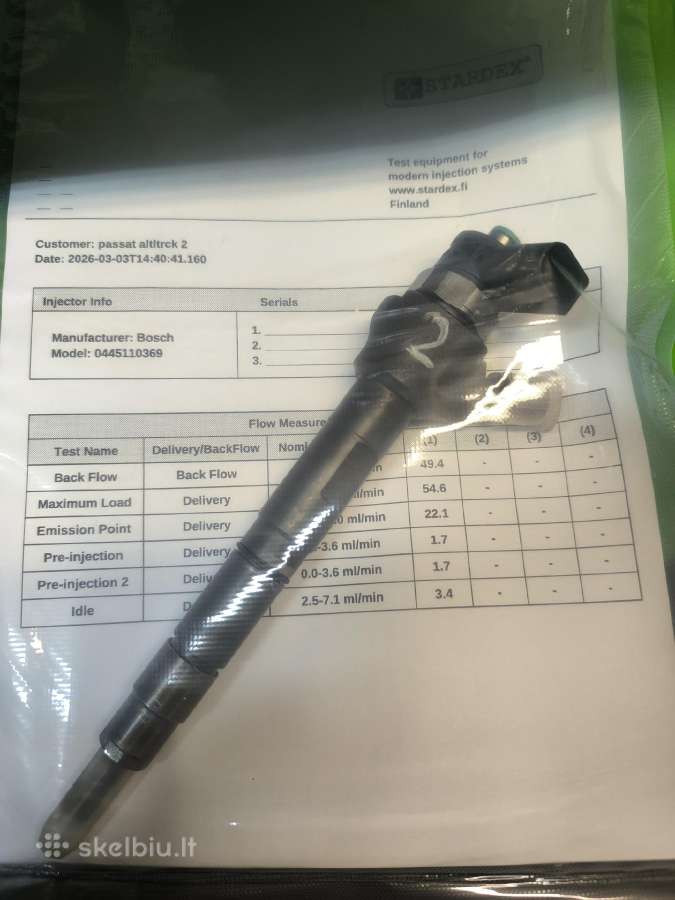 Audi Wolkswagen Skoda Purkstukai Kodas 0445110369