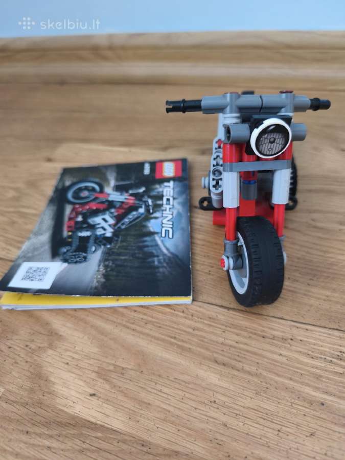 Lego Technic 42132 Motociklas - nuotraukos Nr. 6