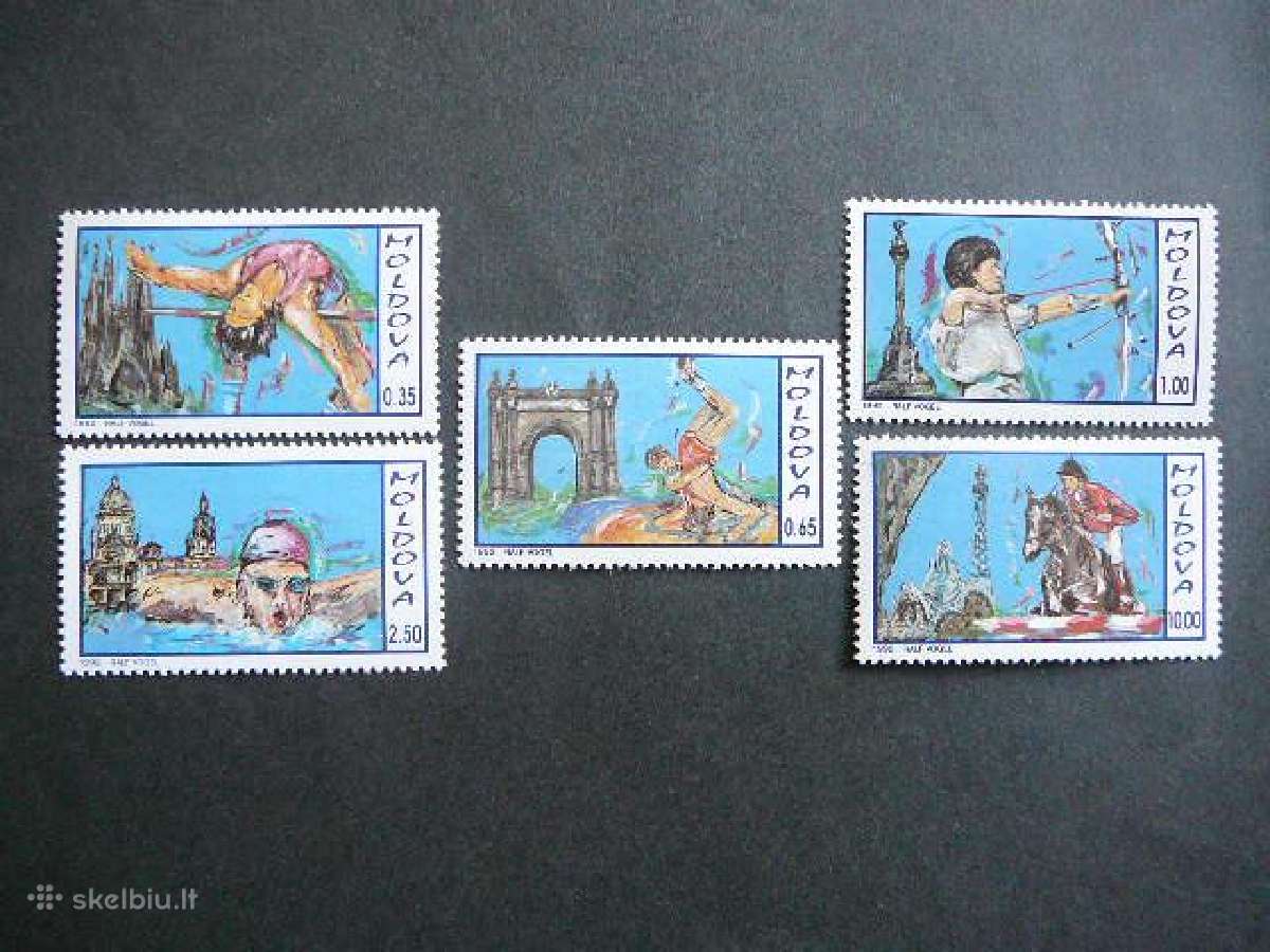 Olimpines vasaros Barselonoje Moldavija 1992 md21
