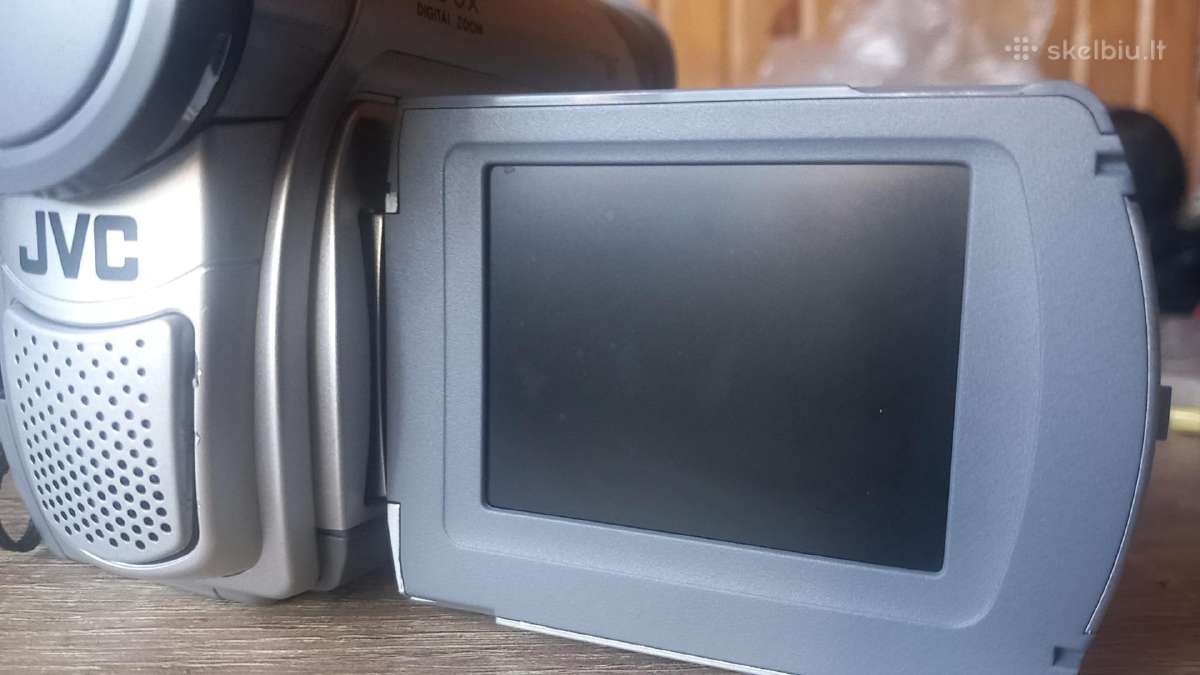 JVC Gr-d40ek Minidv Vaizdo Kamera + priedai - nuotraukos Nr. 6