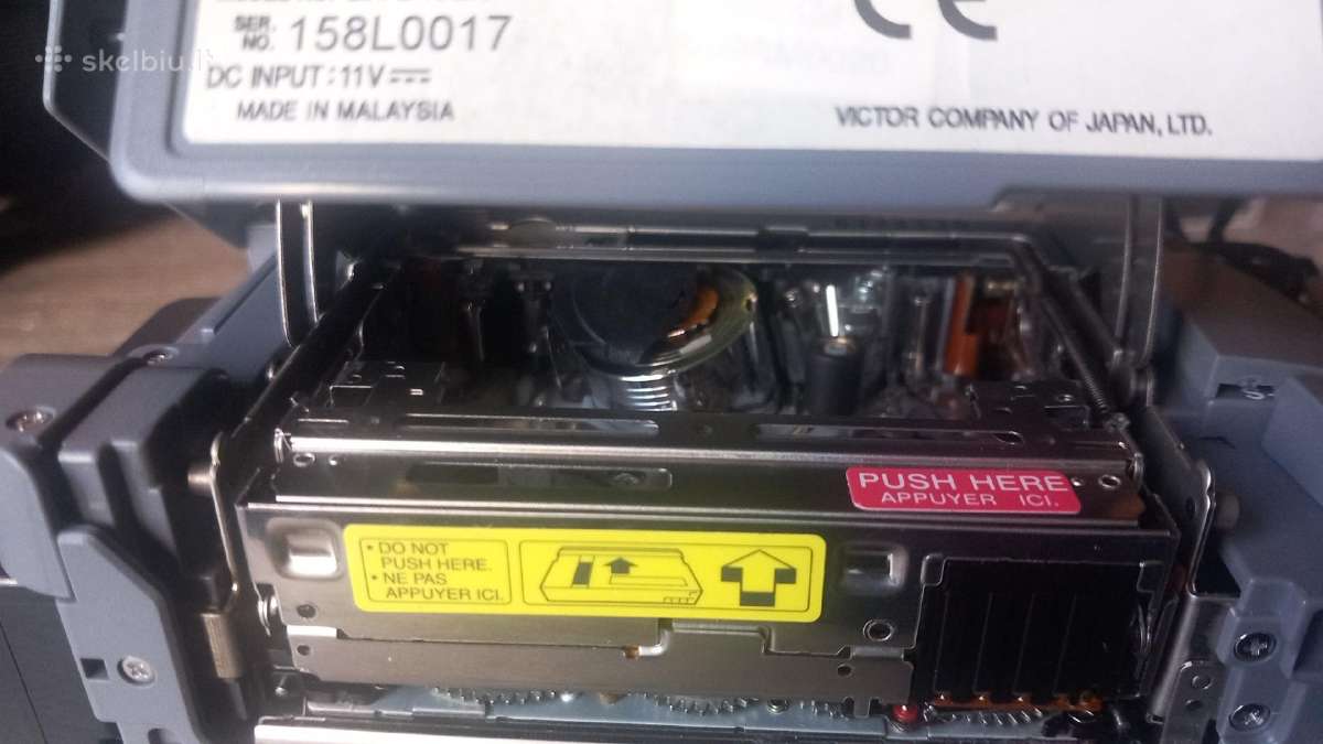 JVC Gr-d40ek Minidv Vaizdo Kamera + priedai - nuotraukos Nr. 9