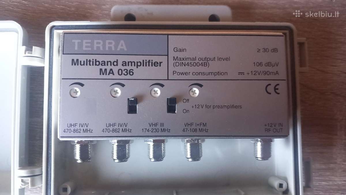 Terra Multiband amplifier Ma036