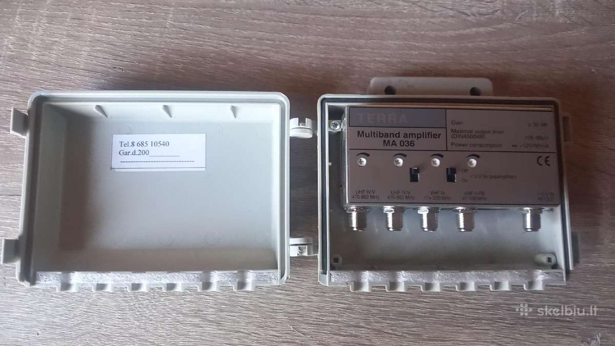 Terra Multiband amplifier Ma036 - nuotraukos Nr. 2