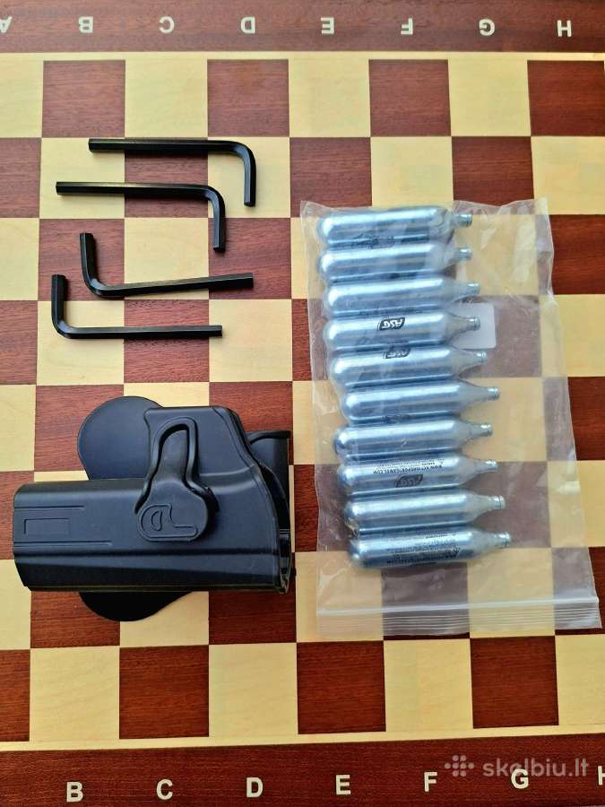 Airsoft pistolets 6 mm Umarex M9a3 Fm Co2 Tan - nuotraukos Nr. 2
