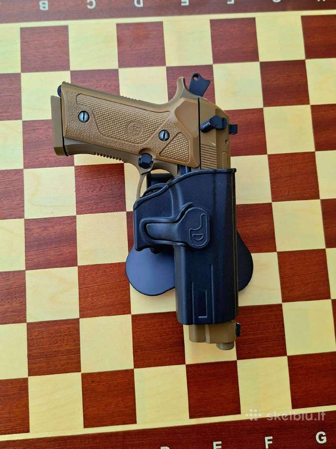 Airsoft pistolets 6 mm Umarex M9a3 Fm Co2 Tan - nuotraukos Nr. 3