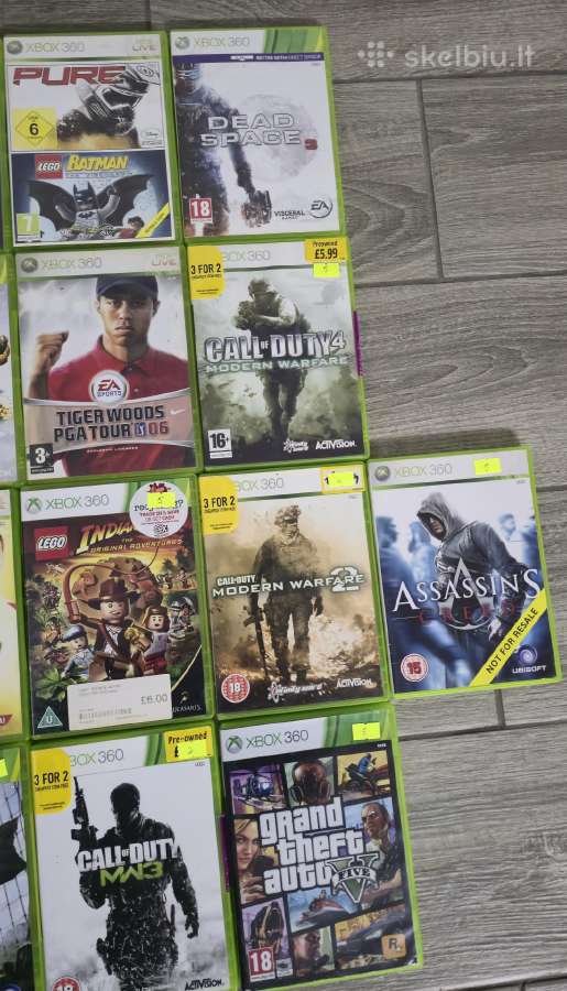 Xbox 360 žaidimai siunčiu - nuotraukos Nr. 3