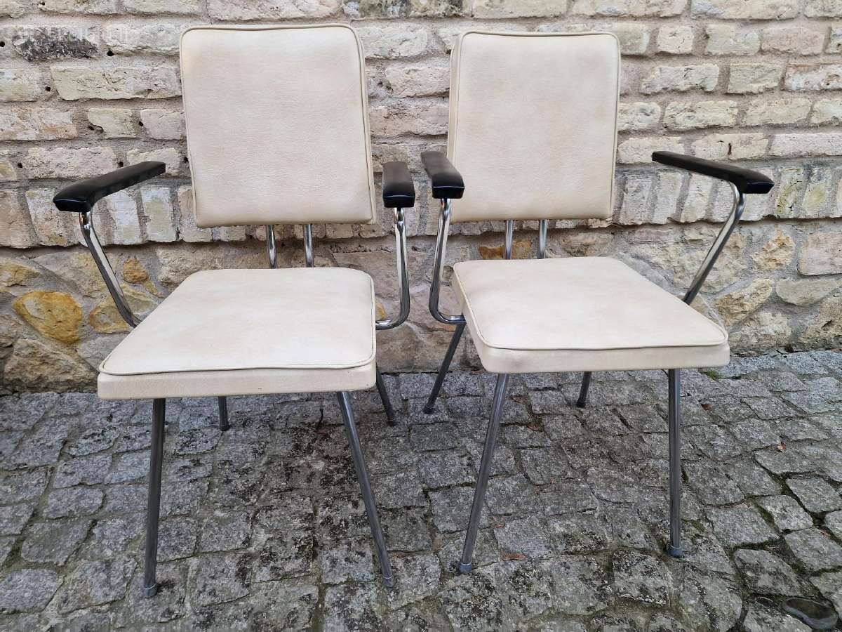 Vintažinės mid century Bauhaus st. kėdės - nuotraukos Nr. 2