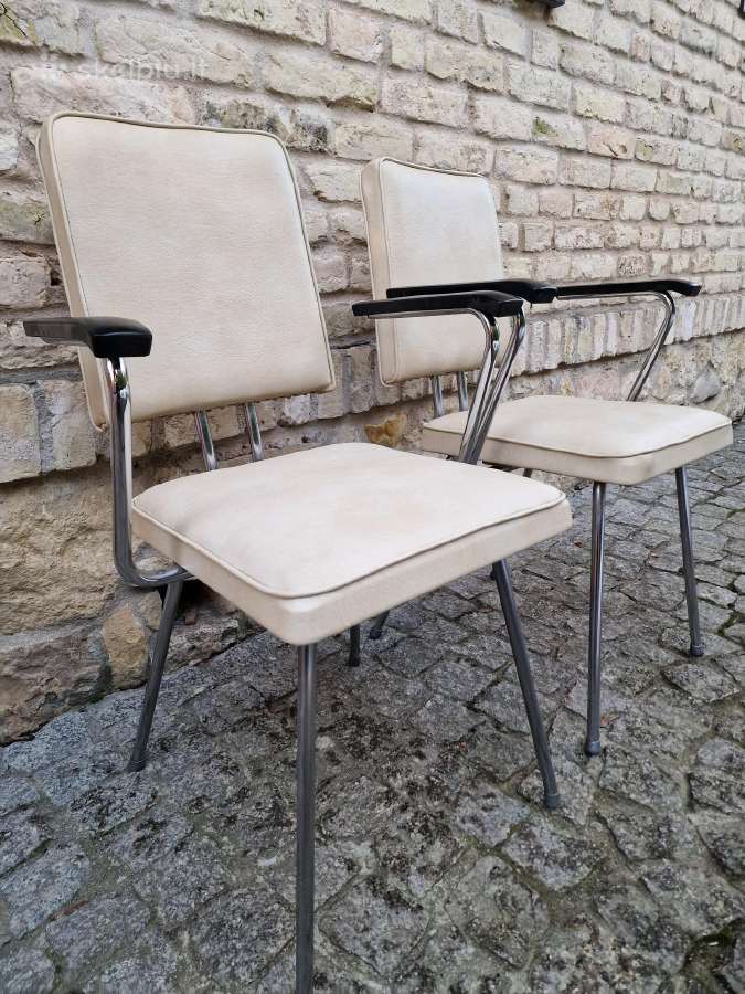 Vintažinės mid century Bauhaus st. kėdės - nuotraukos Nr. 3