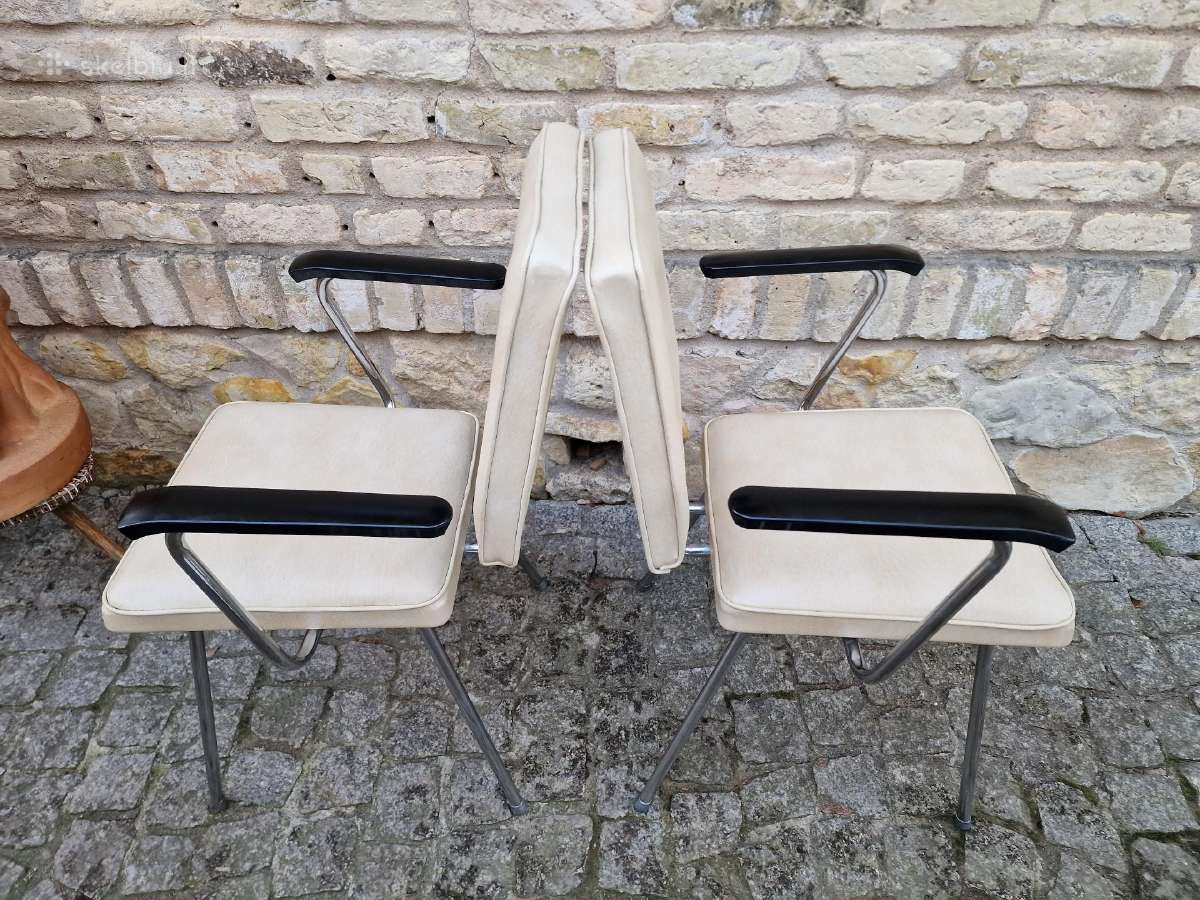 Vintažinės mid century Bauhaus st. kėdės - nuotraukos Nr. 9