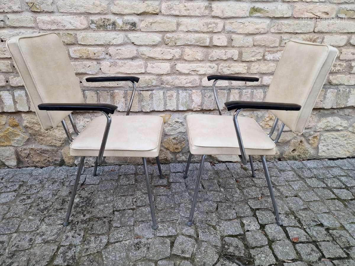Vintažinės mid century Bauhaus st. kėdės - nuotraukos Nr. 10