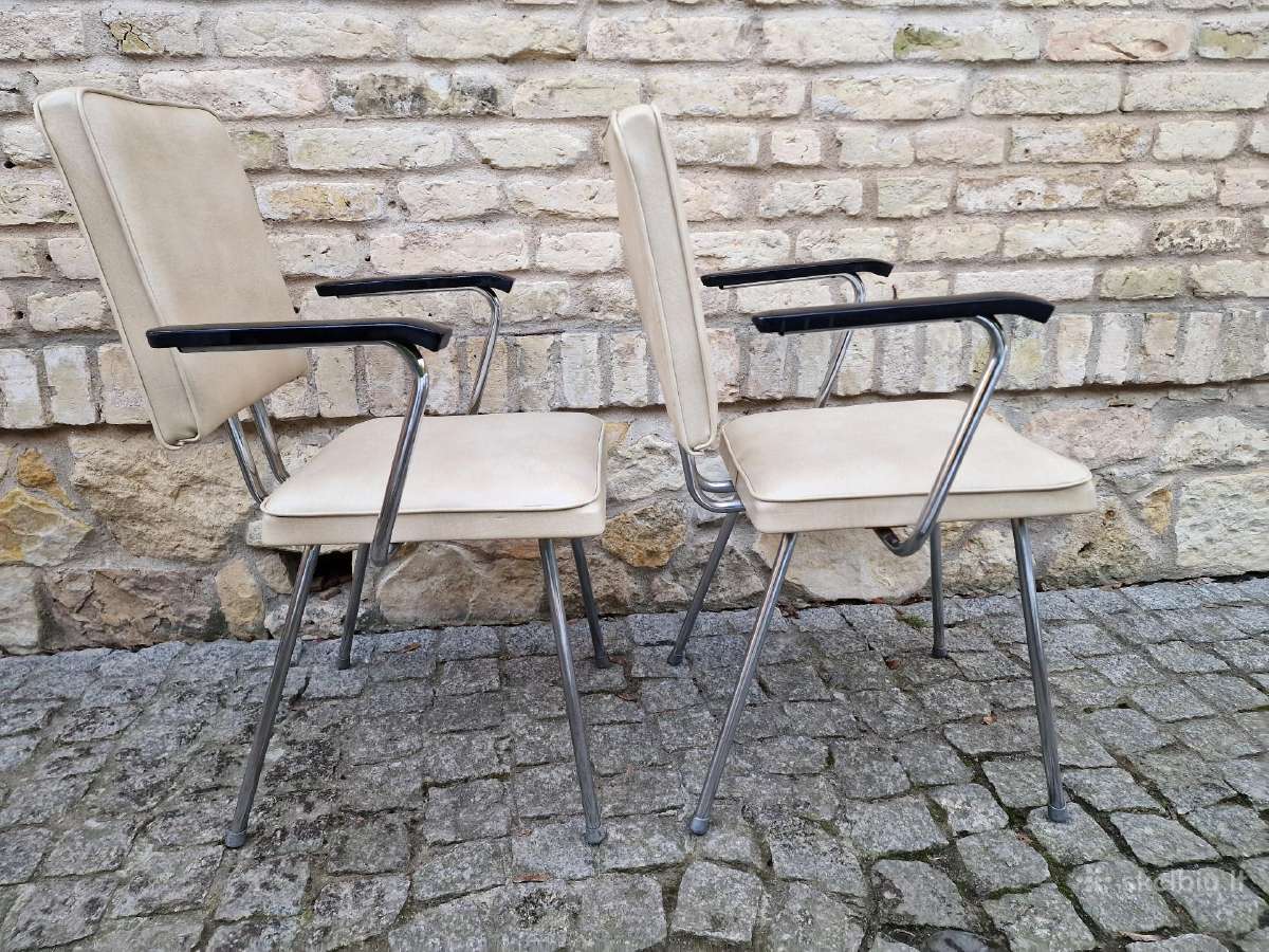 Vintažinės mid century Bauhaus st. kėdės - nuotraukos Nr. 11