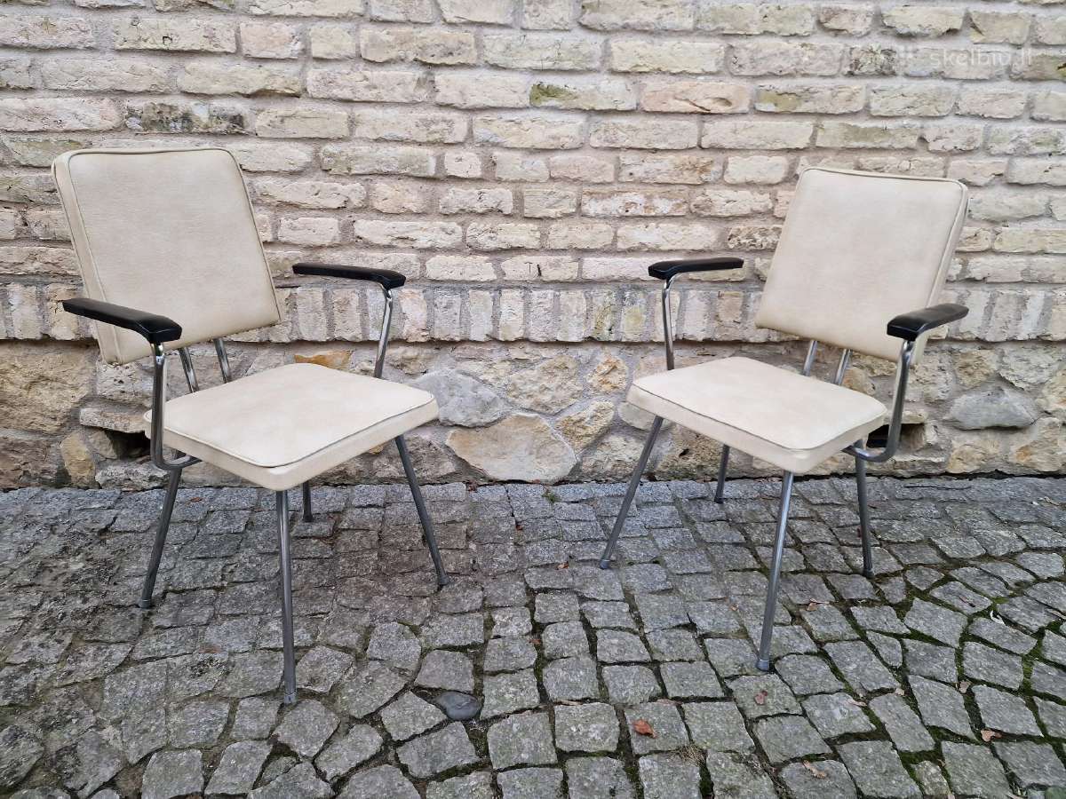 Vintažinės mid century Bauhaus st. kėdės - nuotraukos Nr. 12
