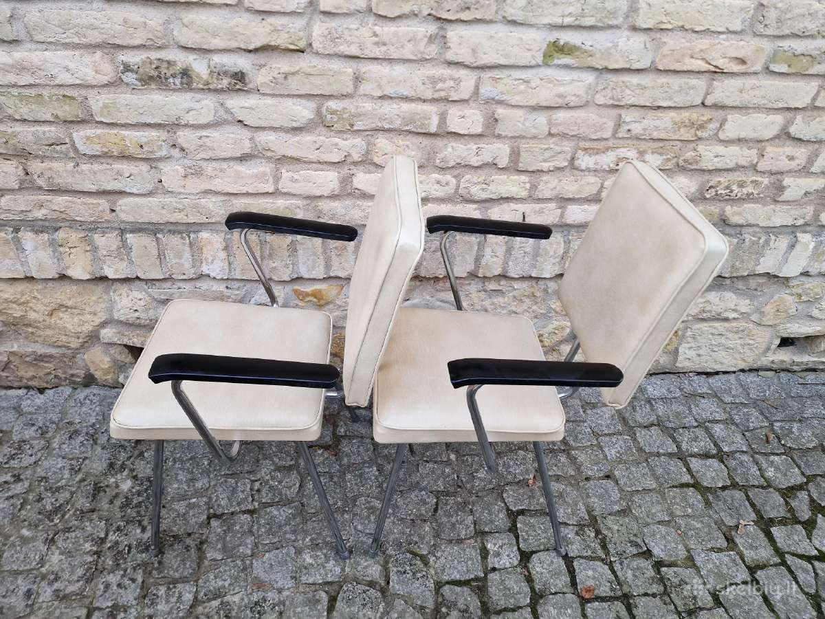 Vintažinės mid century Bauhaus st. kėdės - nuotraukos Nr. 13