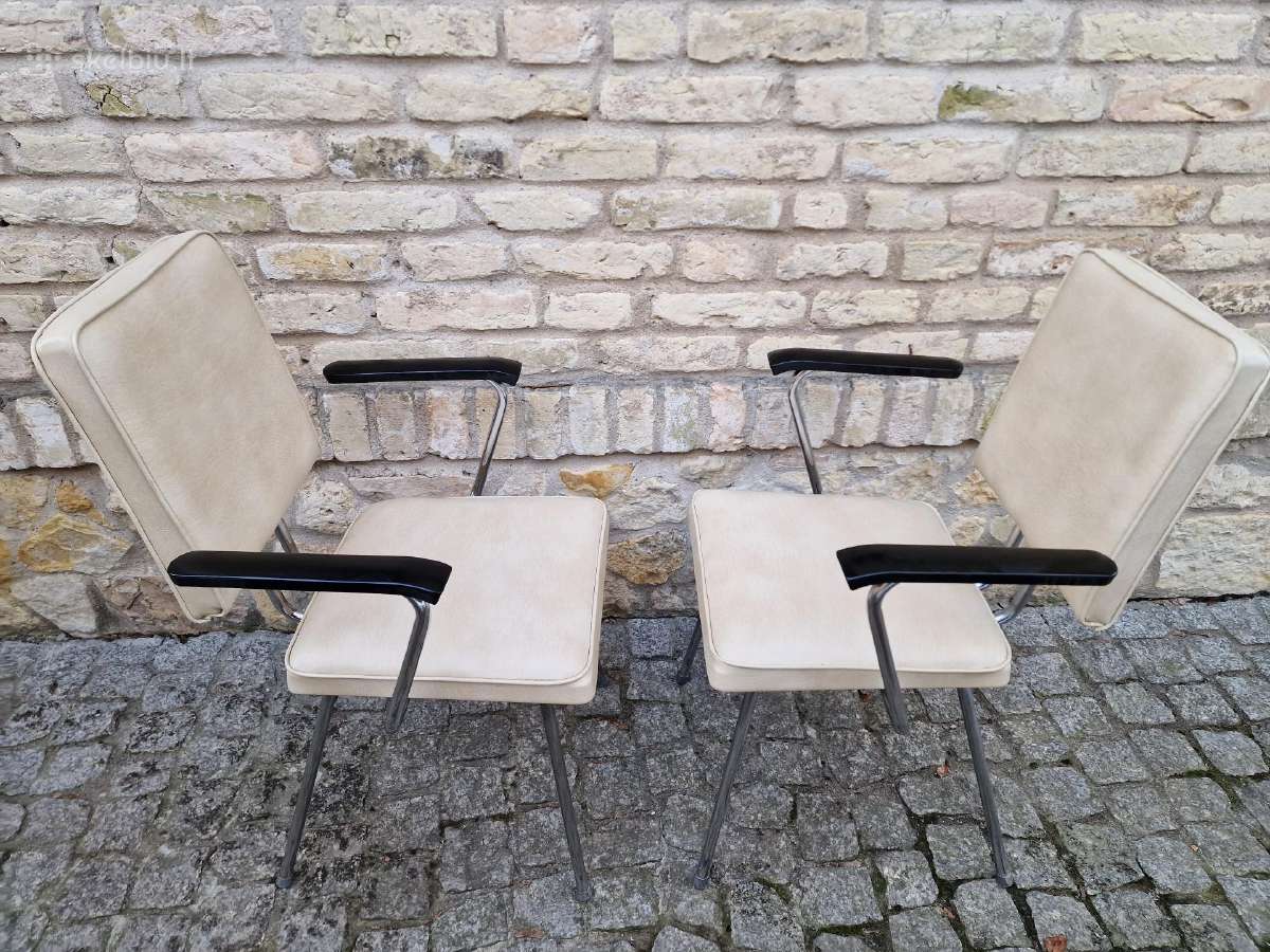 Vintažinės mid century Bauhaus st. kėdės - nuotraukos Nr. 14
