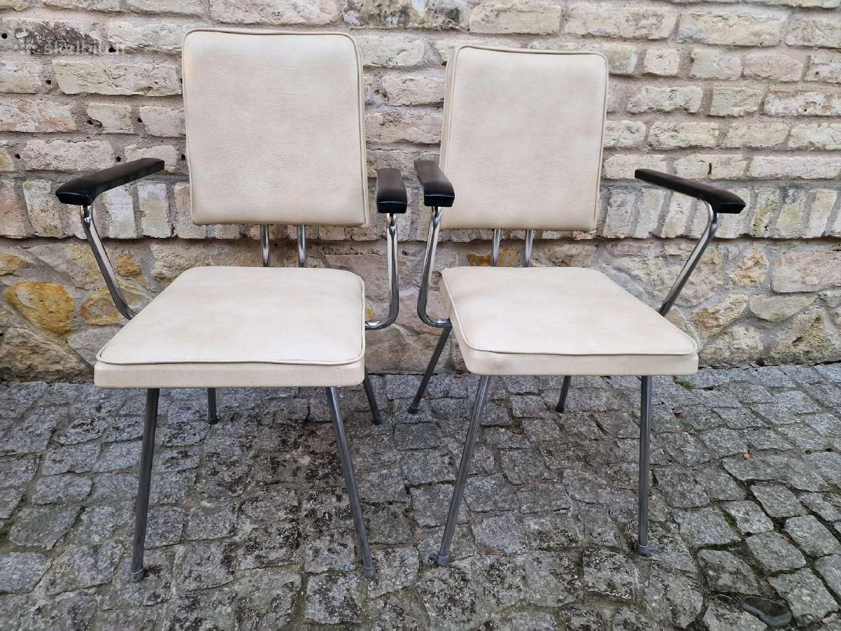 Vintažinės mid century Bauhaus st. kėdės - nuotraukos Nr. 16