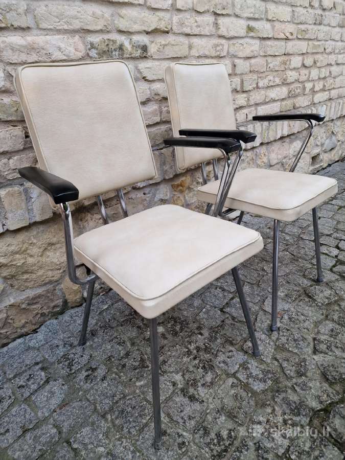 Vintažinės mid century Bauhaus st. kėdės - nuotraukos Nr. 19