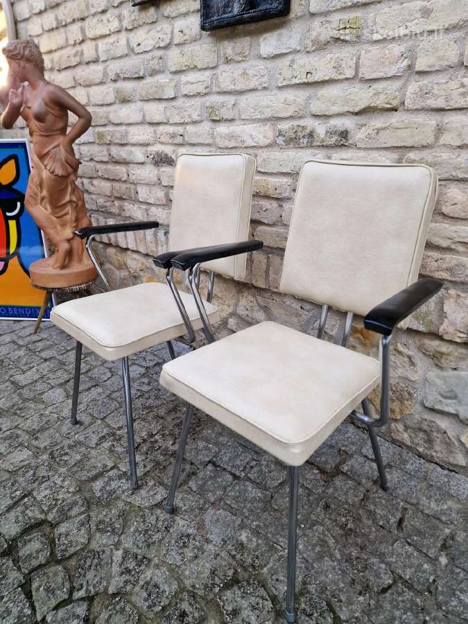 Vintažinės mid century Bauhaus st. kėdės - nuotraukos Nr. 20