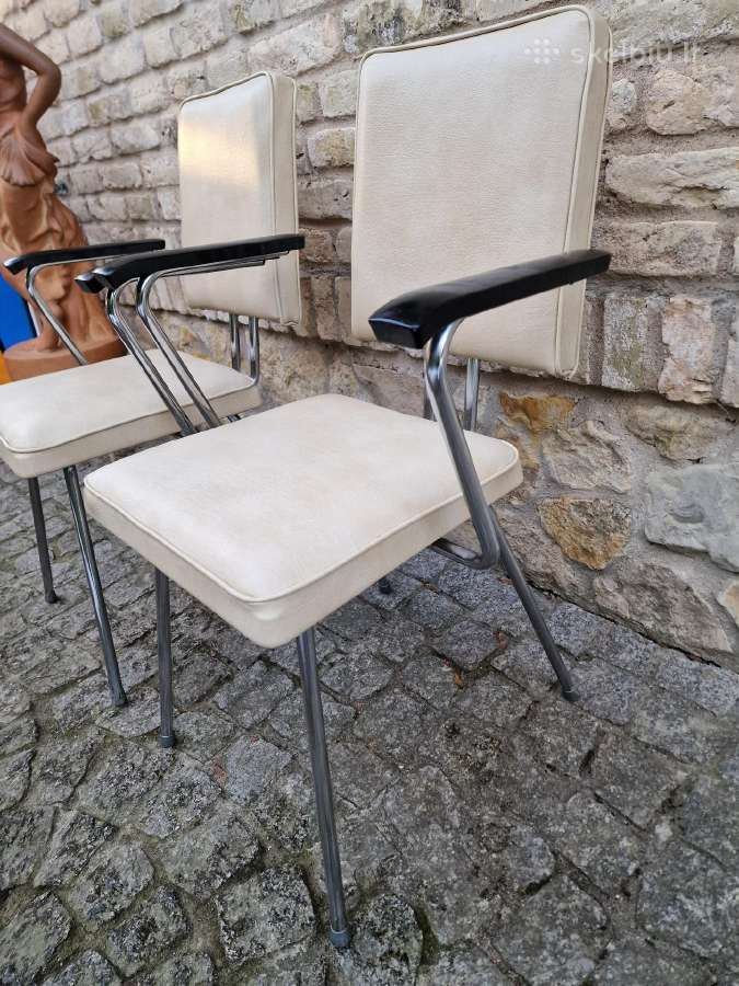 Vintažinės mid century Bauhaus st. kėdės - nuotraukos Nr. 22