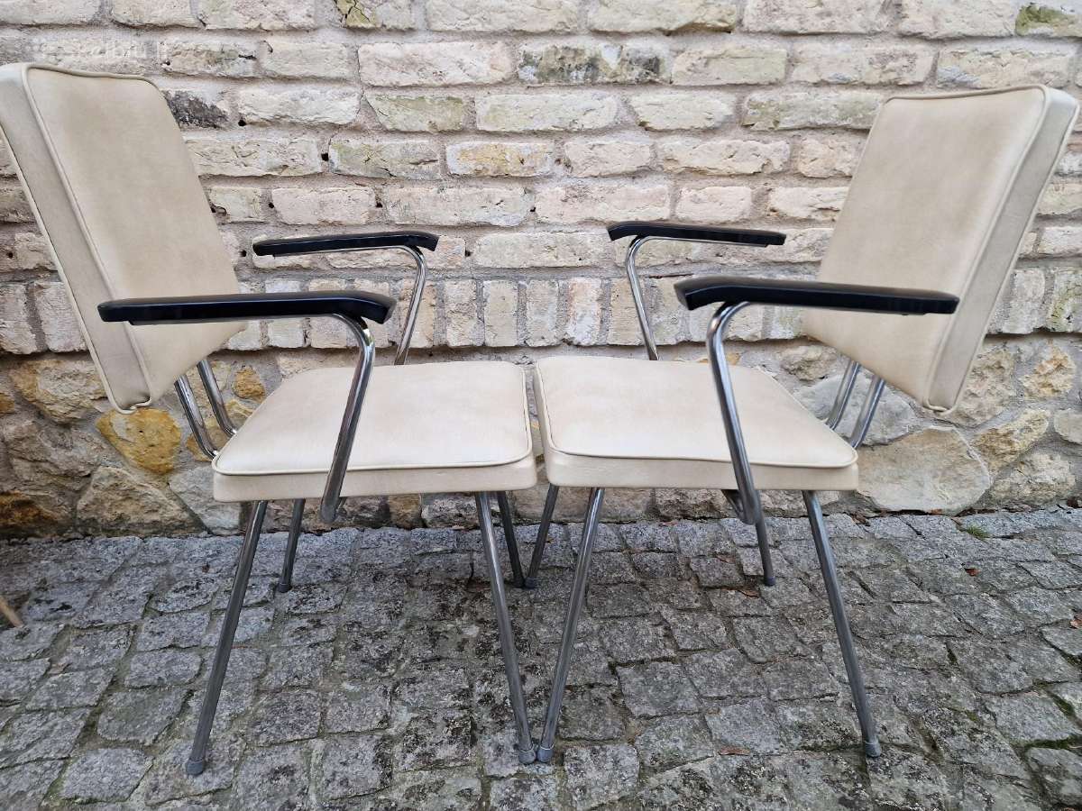 Vintažinės mid century Bauhaus st. kėdės - nuotraukos Nr. 27