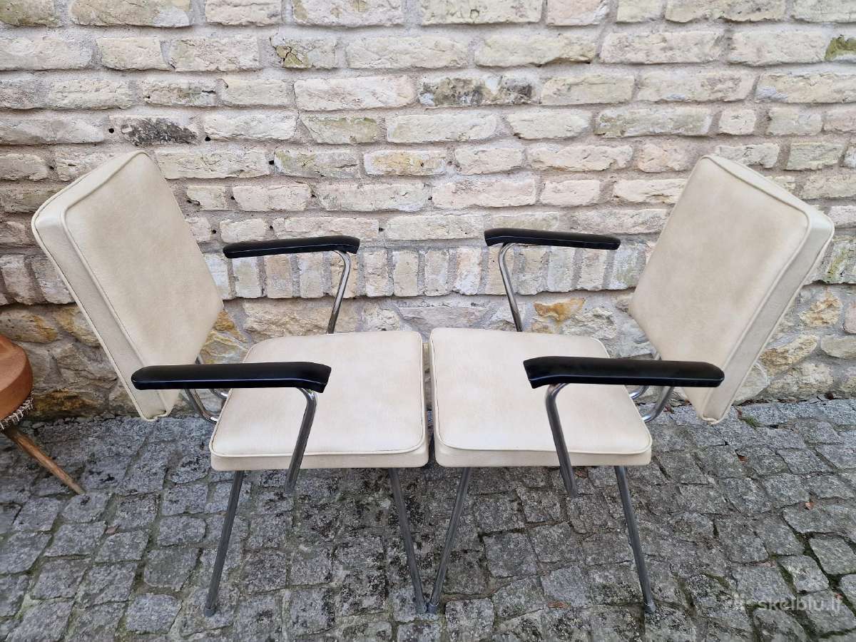 Vintažinės mid century Bauhaus st. kėdės - nuotraukos Nr. 29