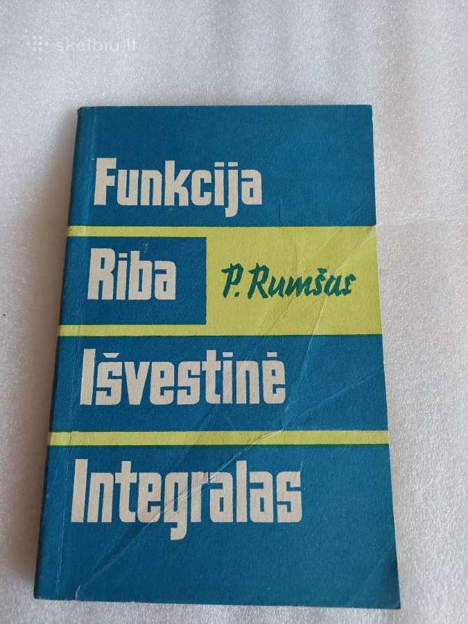 Funkcija, riba, išvestinė, integralas