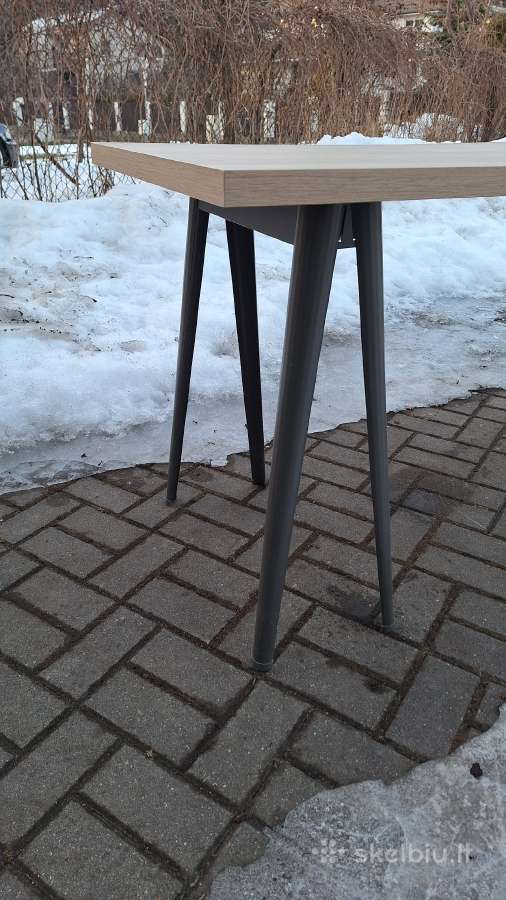 Stalas 2 m Ikea su Närspel trestle dark grey kojom - nuotraukos Nr. 3