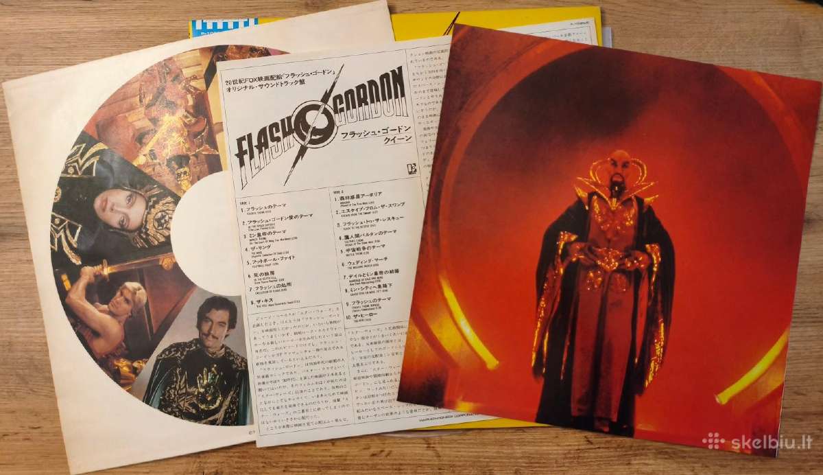 Queen - Flash Gordon, 1-as japoniškas presas. - nuotraukos Nr. 3