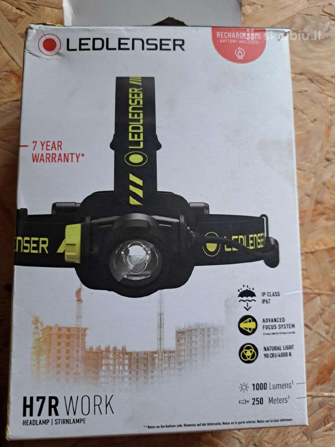 Ledlenser H7r Work žibintuvėlis