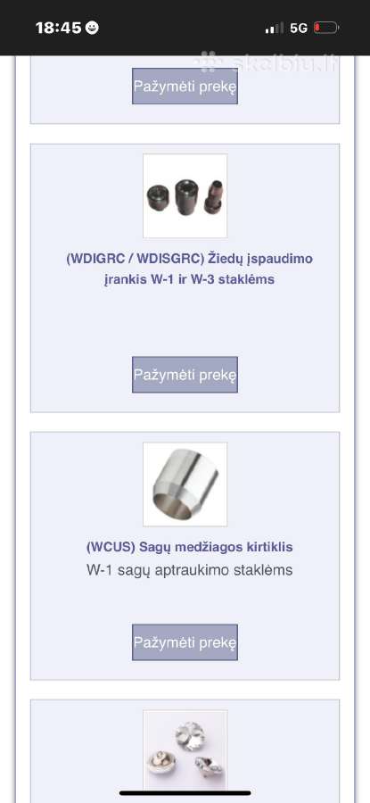 C.s.osborne sagų aptraukimo stakle - nuotraukos Nr. 8