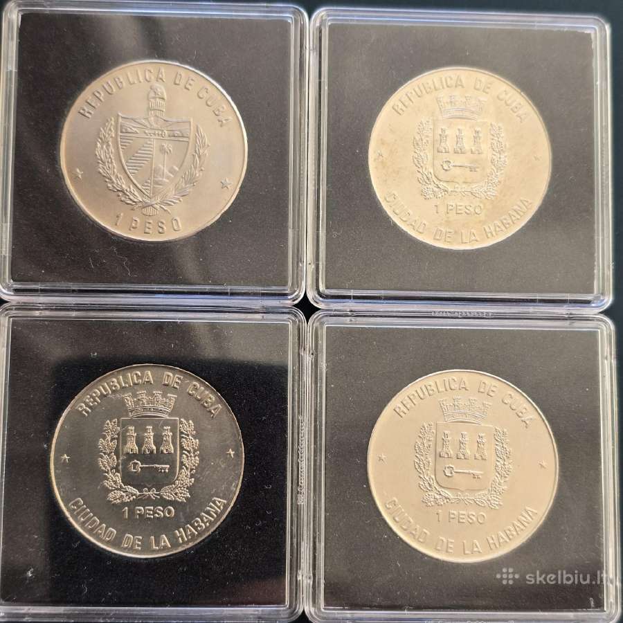 Kuba 1985,1986,1990 1 peso futbolas Cu-ni - nuotraukos Nr. 2