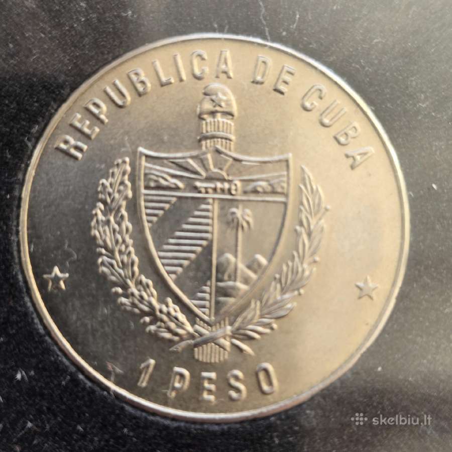 Kuba 1985,1986,1990 1 peso futbolas Cu-ni - nuotraukos Nr. 4