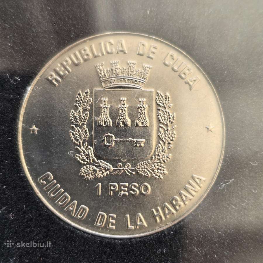 Kuba 1985,1986,1990 1 peso futbolas Cu-ni - nuotraukos Nr. 6