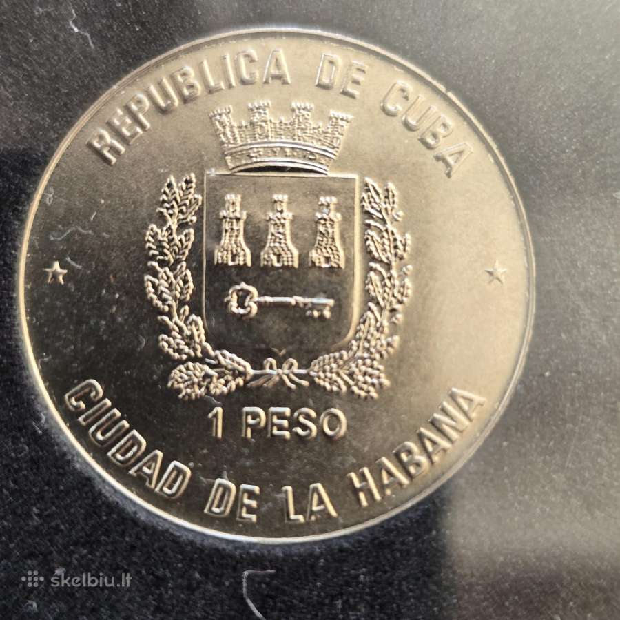 Kuba 1985,1986,1990 1 peso futbolas Cu-ni - nuotraukos Nr. 8