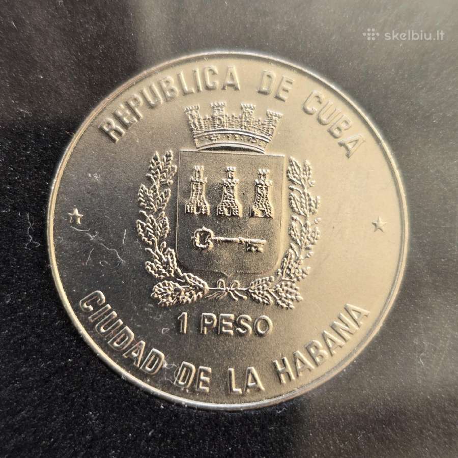Kuba 1985,1986,1990 1 peso futbolas Cu-ni - nuotraukos Nr. 10
