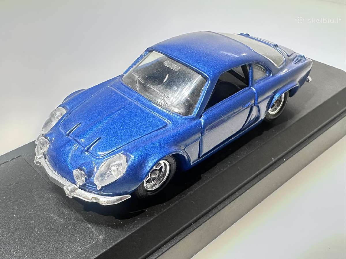 Alpine A110 Renault 1973 mėlyna 1:43 Solido - nuotraukos Nr. 6