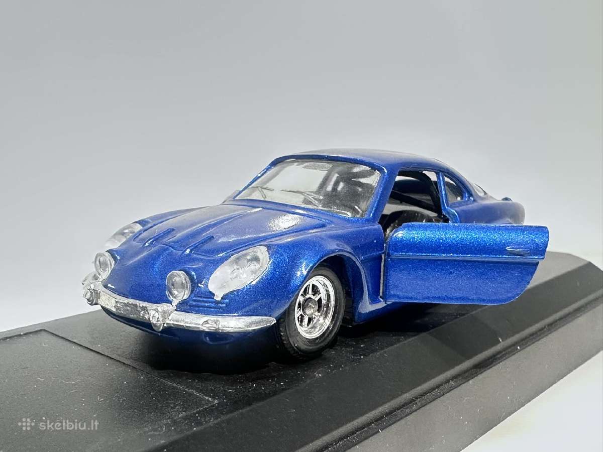 Alpine A110 Renault 1973 mėlyna 1:43 Solido - nuotraukos Nr. 7