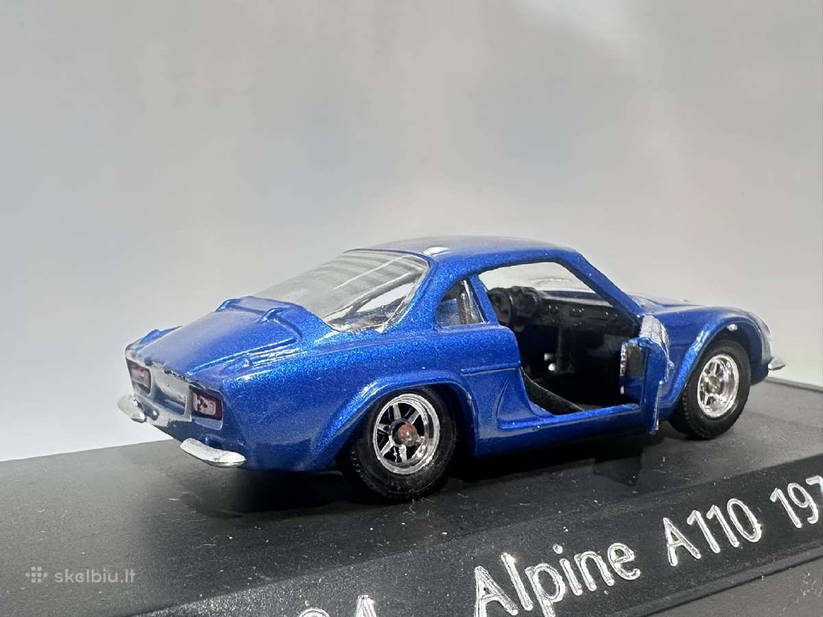 Alpine A110 Renault 1973 mėlyna 1:43 Solido - nuotraukos Nr. 8