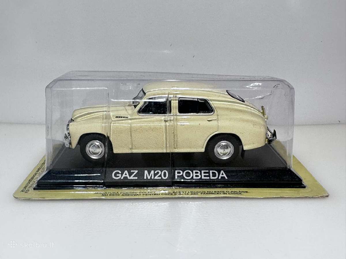 Gaz M20 Pobeda smėlio 1:43 Edicola - nuotraukos Nr. 2