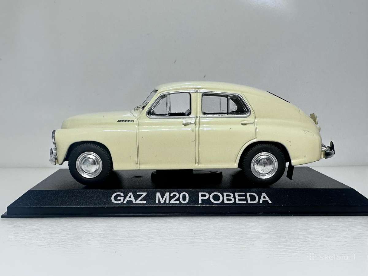 Gaz M20 Pobeda smėlio 1:43 Edicola - nuotraukos Nr. 4