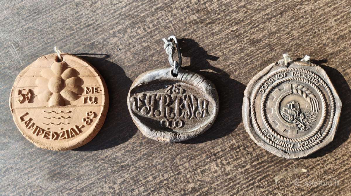 Moliniai medaliai. Lampėdžiai, Varėna, Jonavos raj